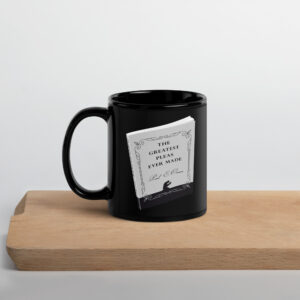 Black Glossy Mug