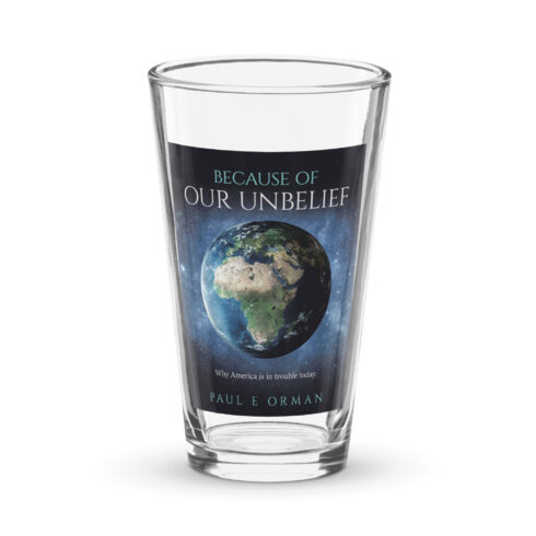 Shaker pint glass