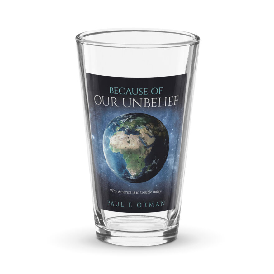 Shaker pint glass
